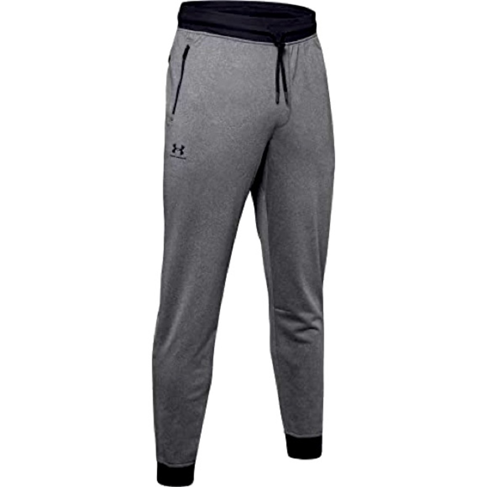 Men’s Under Armour Loose Sport Style Jogger, Heather Gray and Black, NWT
